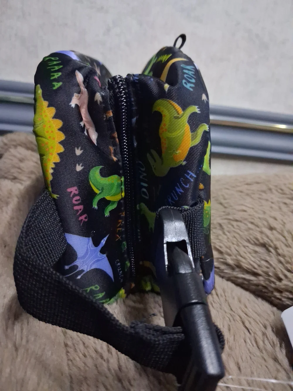 Cerbonny Freezable Mini Lunch Bag / Snack Pouch – Dinosaur Pattern